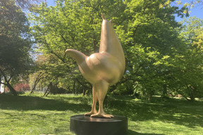 «Le cri» ,  d’Atelier Van Lieshout, fait partie du Trail Art curaté par Boris Kremer.  (Photo: Céline Coubray)