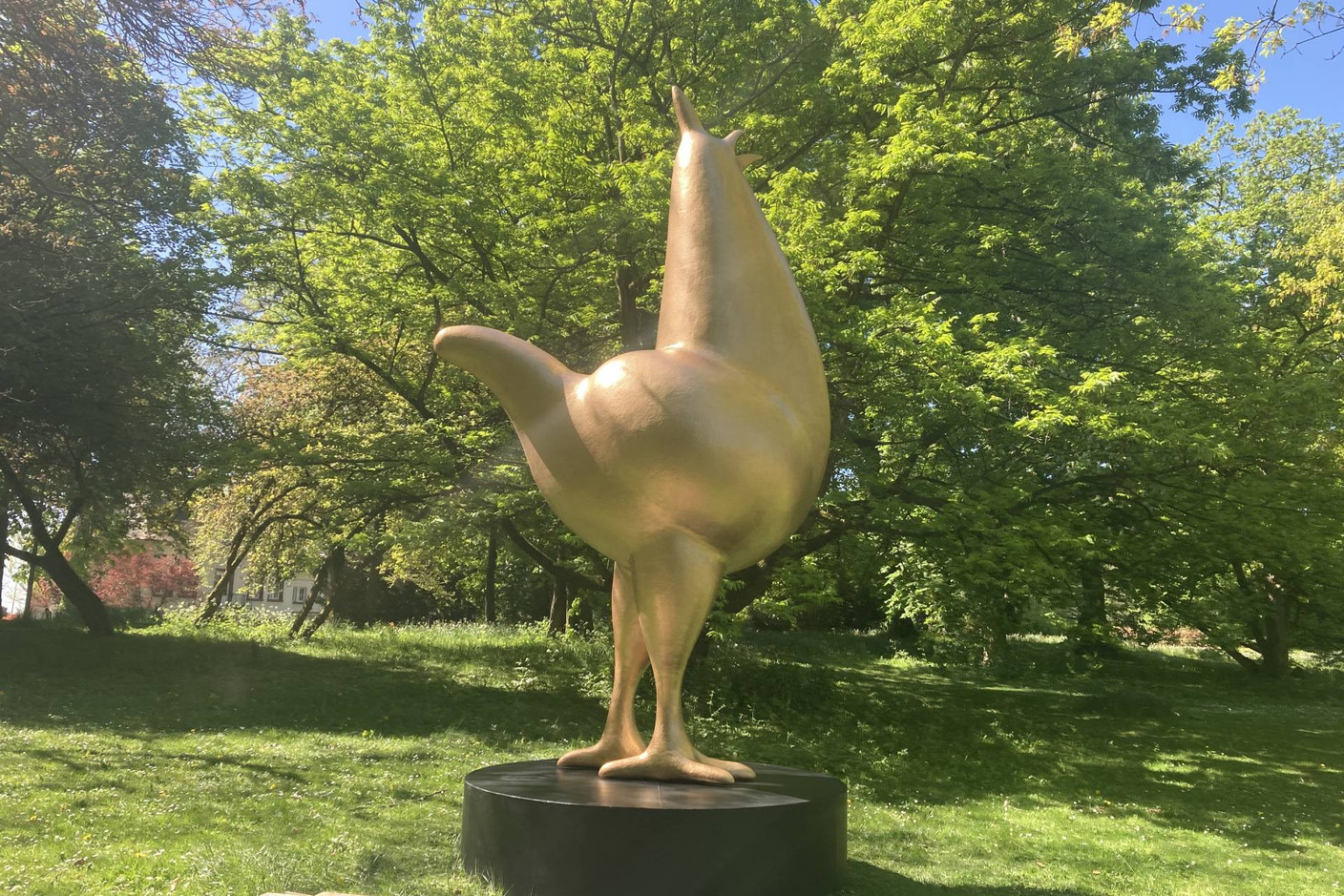 «Le cri» ,  d’Atelier Van Lieshout, fait partie du Trail Art curaté par Boris Kremer.  (Photo: Céline Coubray)