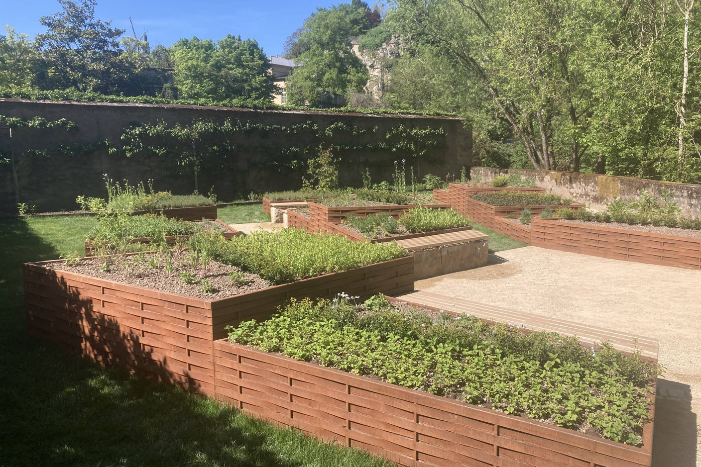 Le long de l’Alzette, certains jardins sont de vrais havres de paix. (Photo: Céline Coubray)