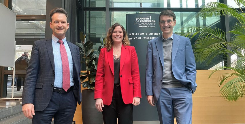 Having started her career in 2009 as a training advisor in the Chamber of Commerce, Morbé is now set to replace Marc Wagener as director of training on 1 March.  Photo: Chamber of Commerce