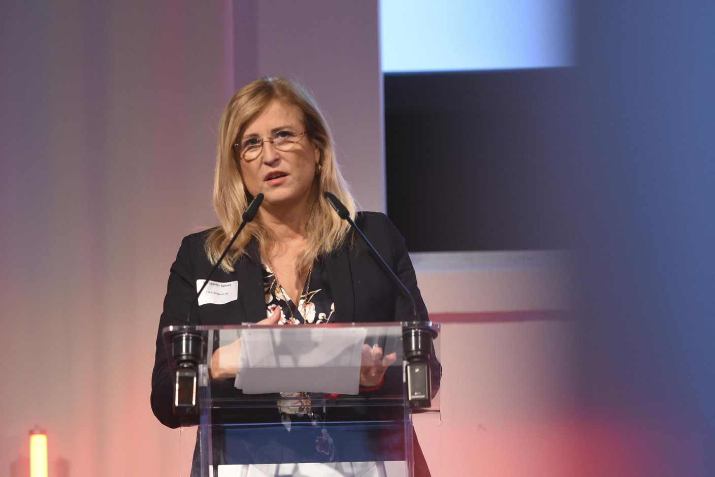 Bernadette Spinoy (Total Belgium) (Photo: Total Luxembourg)