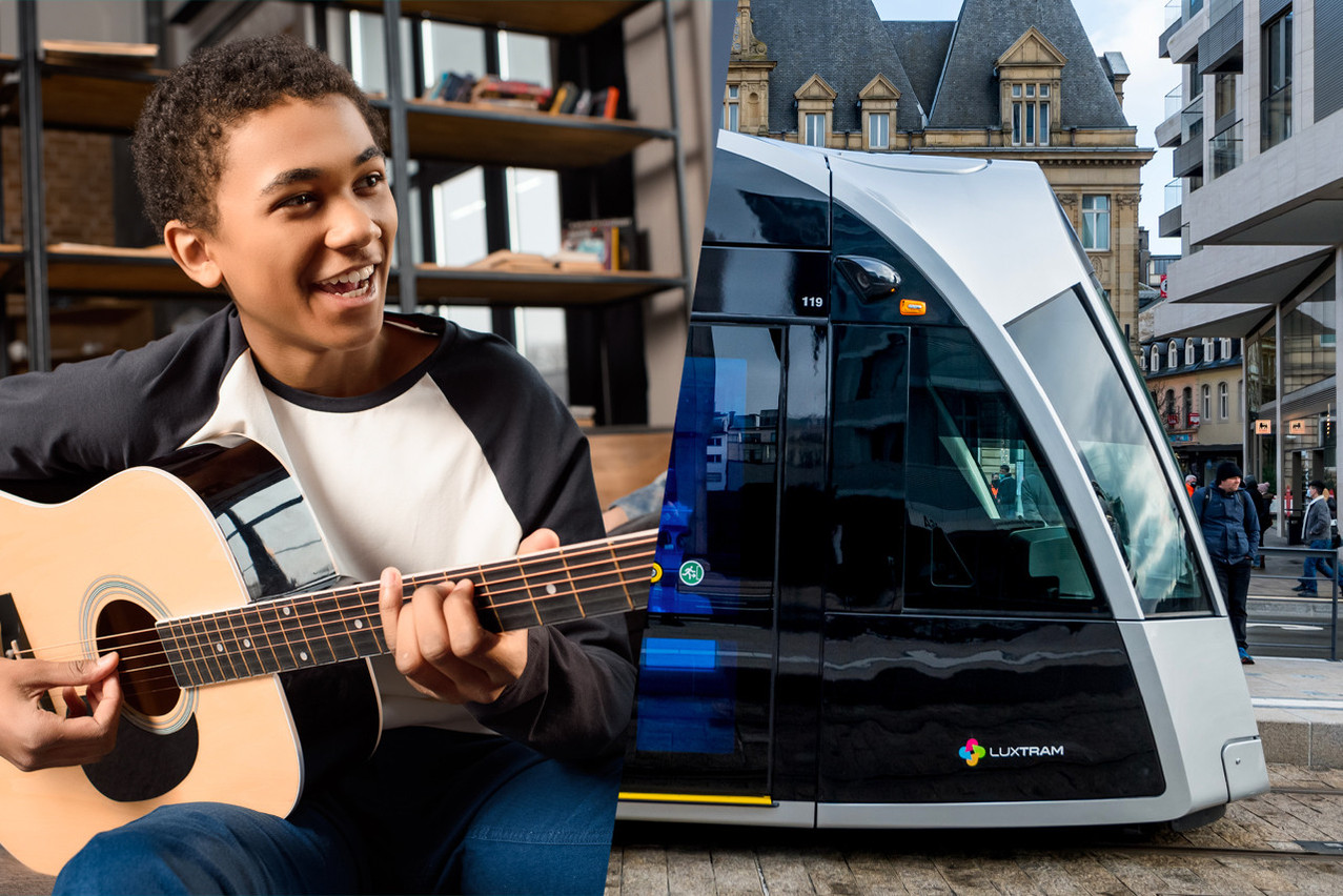 L’apprentissage de la musique pour les enfants et les transports publics sont gratuits au Grand-Duché. (Photo: Shutterstock; Nader Ghavami/Archives. Photomontage: Maison Moderne)