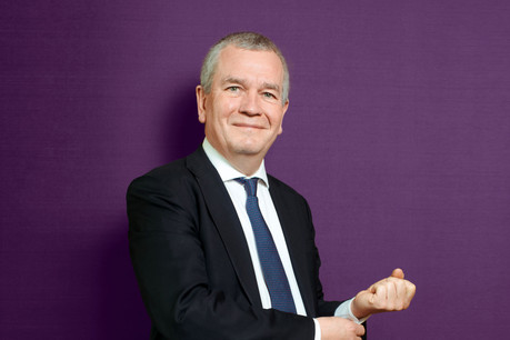 Pierre Etienne, président du Private Banking Group Luxembourg de l’ABBL. (Photo: Matic Zorman / Maison Moderne)