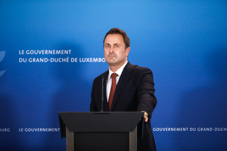 Xavier Bettel veut garder le cap, quitte à ne pas être populaire, a-t-il affirmé lors d’une table ronde organisée par Luxembourg for Finance. (Photo: Romain Gamba/Maison Moderne)
