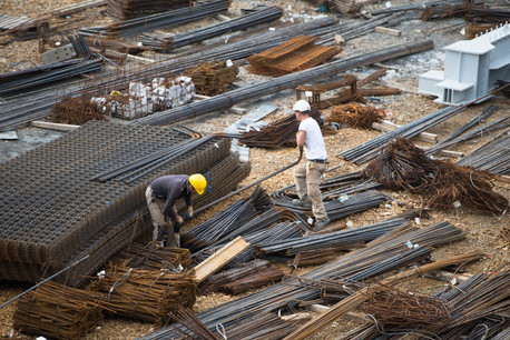 Malgré la pénurie de matériaux, les entrepreneurs de la construction sont les plus optimistes, puisque 42% s’attendent à une hausse de leur chiffre d’affaires au cours des six prochains mois. (Photo: Anthony Dehez/Maison Moderne)