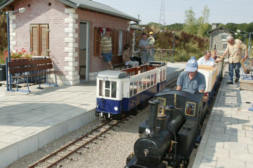 C’est à Esch-sur-Alzette que se trouve un circuit pour train à vapeur miniature. (Photo: Redrock.lu)