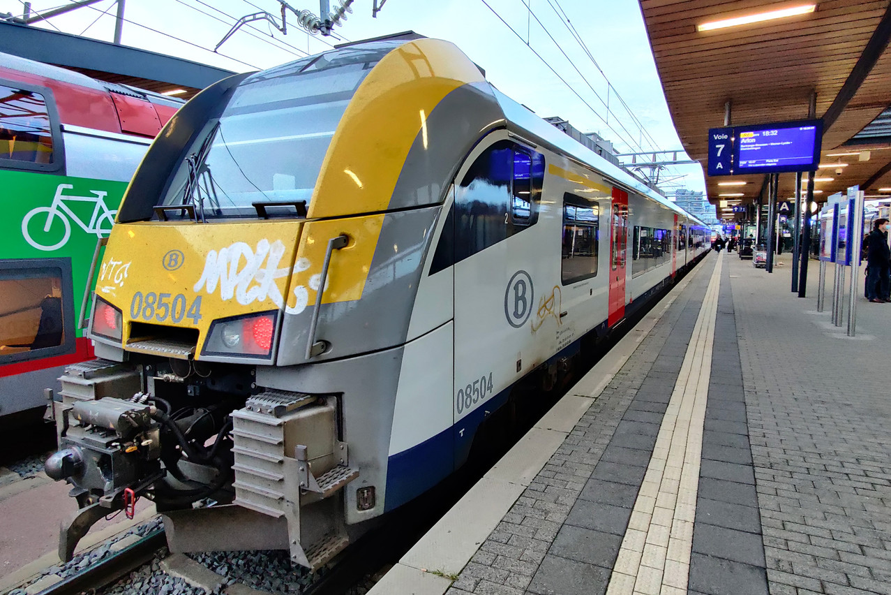 Les frontaliers belges qui utilisent le train doivent s’attendre à vivre une semaine extrêmement compliquée. (Photo: Christophe Lemaire/Maison Moderne/Archives)