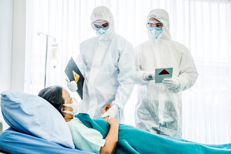 Un premier patient a été recruté jeudi 30 avril au CHL, sur les 60 qui permettront d’évaluer l’efficacité de quatre traitements contre le Covid-19. (Photo: Shutterstock)