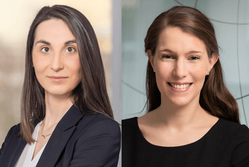 Isabelle Absalon, senior associate & Audrey Derep, counsel  Photo: NautaDutilh