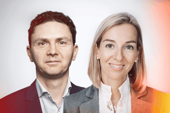 Sylvie Favaut, Directrice Sodexo BRS Luxembourg - Thomas Avella, Directeur Commercial Rydoo  Crédit : Maison Moderne