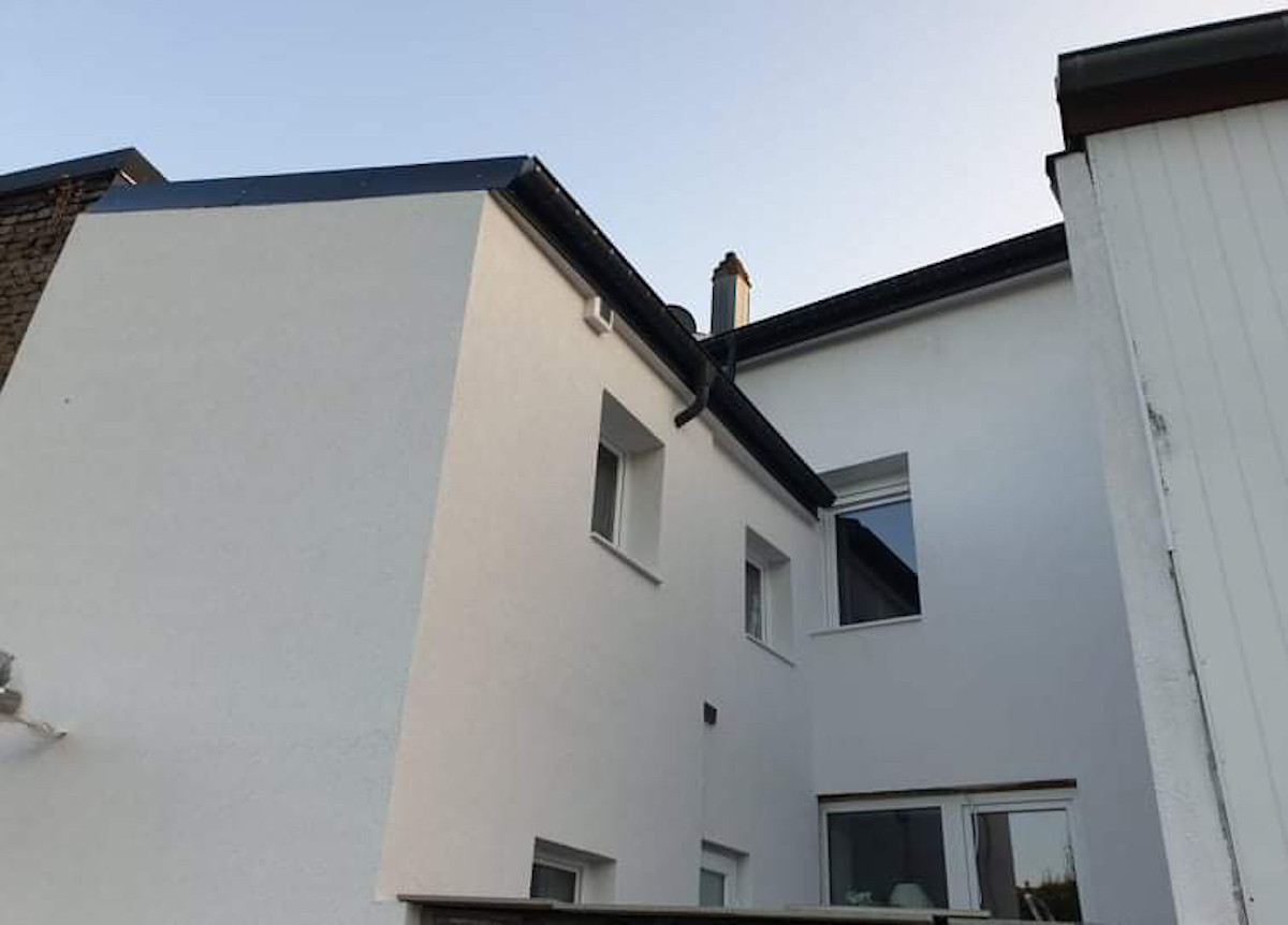 A single working mother renovated this townhouse in Dudelange between October 2019 and September 2020. Photo provided by the homeowner