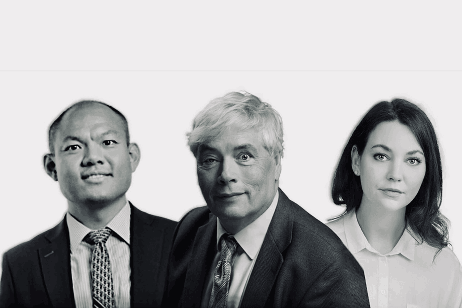 Frank Sui, Bill Roscoe and Petra Krizan (from left to right). (Photo: The Blockhouse Technology Ltd -TBTL)