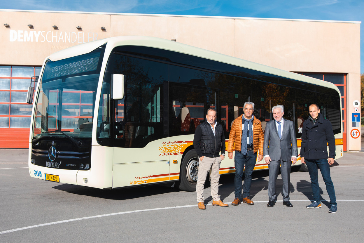 Laurent et Gast Schandeler, Raoul Schmit (BIL) et Joël Zangerlé (Demy Schandeler). (Maison Moderne)
