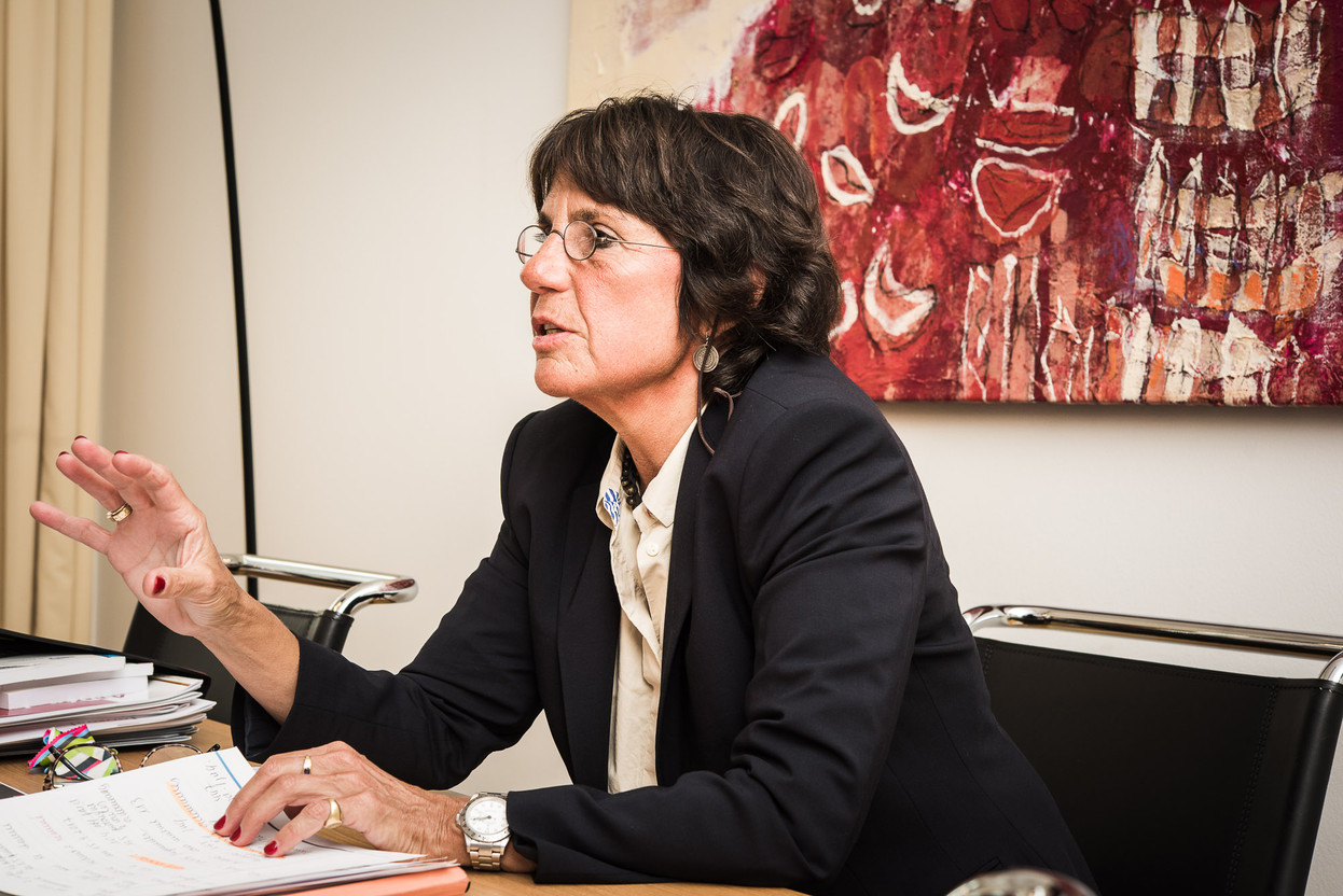 Le procureur général d’État Martine Solovieff avait convoqué la presse la semaine dernière afin d’expliquer en toute transparence JuCha, l’application de traitement de la chaîne pénale, en cause dans les accusations du candidat à un poste de référendaire qui avait été éconduit. (Photo: Nader Ghavami/Archives)