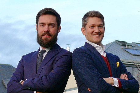 Co-founders, CTO Marcin Wolski and CEO Vojtech Seman. (Photo: rejustify)