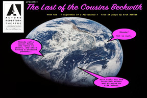 In  “The last of cousins Beckwith” c ousins Aimee and Rhoda, reveal details of their eccentric family and experiences Photo:  Actors Rep