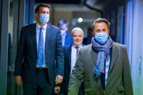 Le gouvernement a présenté à la presse les résultats de la tripartite ce lundi. Les syndicats les jugent insuffisants dans un communiqué publié ce mardi. (Photo: SIP/Jean-Christophe Verhaegen)