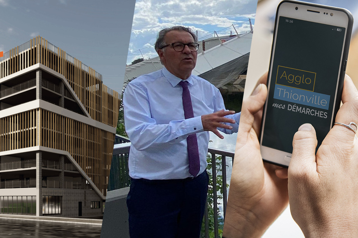 Le maire de Thionville Pierre Cuny annonce quelques bonnes nouvelles pour les frontaliers, notamment la mise en service du parking Adenauer au premier semestre 2024.  (Photo: Shutterstock/Maison Moderne/Archives)
