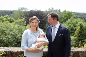 LL.AA.RR. la Grande-Duchesse héritière Stéphanie, le Grand-Duc héritier Guillaume et le Prince Charles ((Photo: Cour grand-ducale/Sophie Margue))
