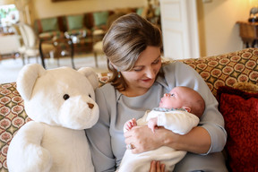 LL.AA.RR. la Grande-Duchesse héritière Stéphanie et le Prince Charles ((Photo: Cour grand-ducale/Sophie Margue))