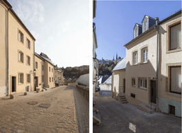 Grâce à une nouvelle distribution, les logements peuvent se constituer d’une maison et de deux appartements. ((Photo: Ville de Luxembourg/Bohumil Kostohryz) )