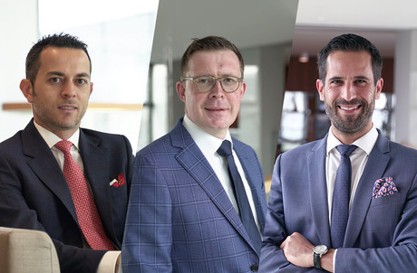 Emiliano Luzzi, David Syenave et Guillaume Carballo. (Photos: EY Luxembourg)