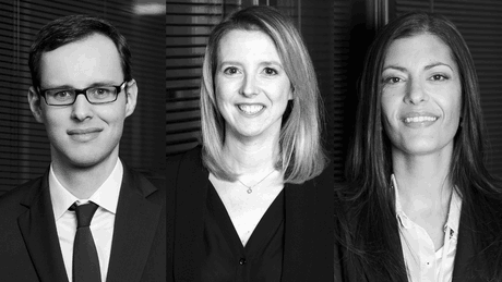 De gauche à droite: Daniel Nerl, Céline Defay et Anissa Bali. (Photo: Kleyr Grasso)