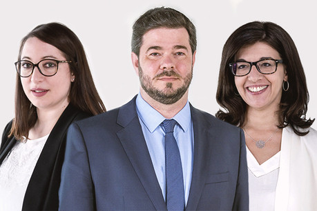 Virginie Liebermann, Régis Muller et Sophie Lamothe ont bénéficié d’une promotion estivale. (Photos: Molitor – Montage: Maison Moderne)