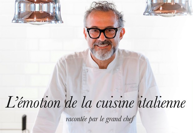 TRUE ITALIAN TASTE  E-class avec le chef Bottura. (Crédit: Camera di Commercio Italo-Lussemburghese)