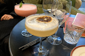 The Orient Express Cocktail, a non-alcoholic rum sour revisited with a good dose of spices. Photo: Céline Coubray