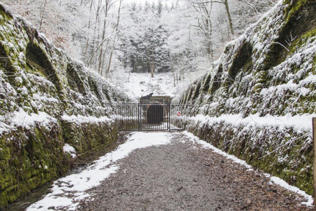 Le tunnel des chauves-souris à Huldange est situé sur l’ancien tracé d’une ligne ferroviaire. (Photo : fledermaustunnel.naturpark-our.lu)