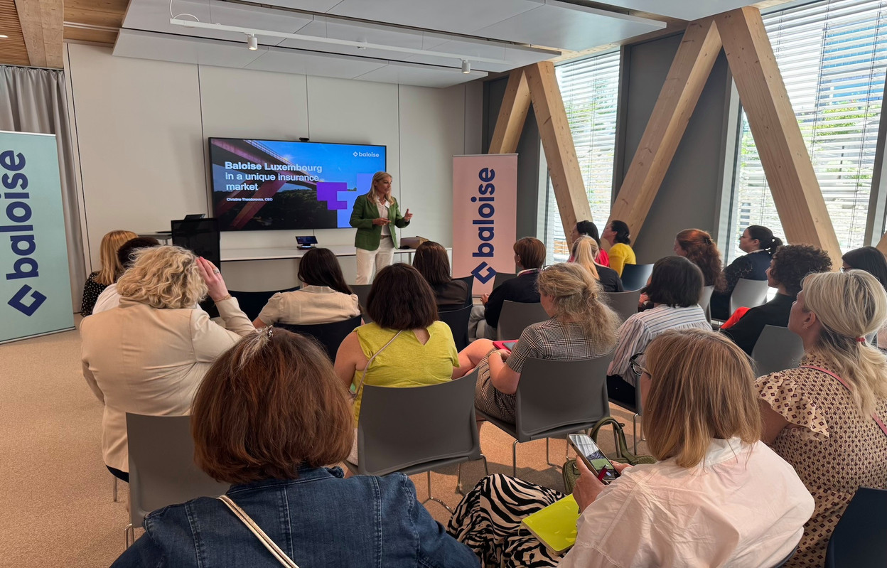 Christine Theodorovics, CEO of Baloise Luxembourg © Baloise
