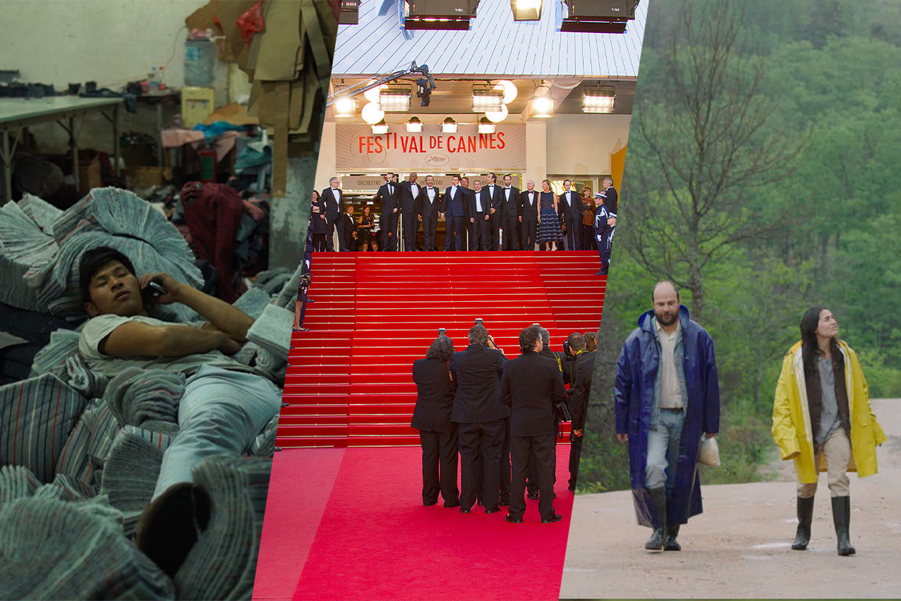 The documentary “Jeunesse” and the feature film “The Delinquents” are the two Luxembourg co-productions included in the official selection of the Cannes Film Festival 2023.  Photos: Fonds national de soutien à la production audiovisuelle and Shutterstock/Montage: Maison Moderne