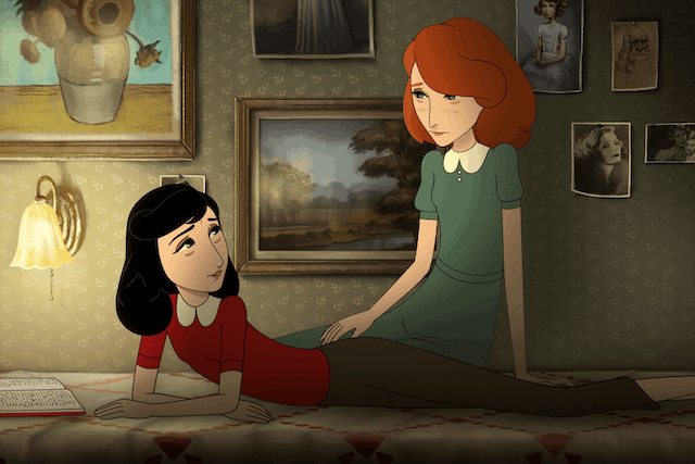 Still from the movie “Where is Anne Frank” Photo: Purple Whale Films, Walking the Dog, Samsa Film, Bridgit Folman Film Gang, Submarine Animation, Le Pacte, France 3 Cinéma