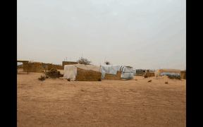 Ouallam camp in Niger AO