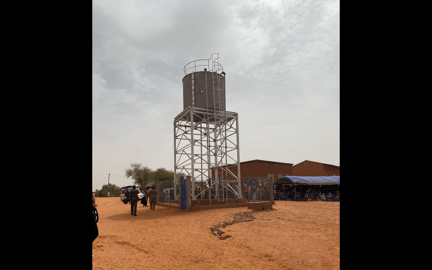 Water distribution system in Niger AO
