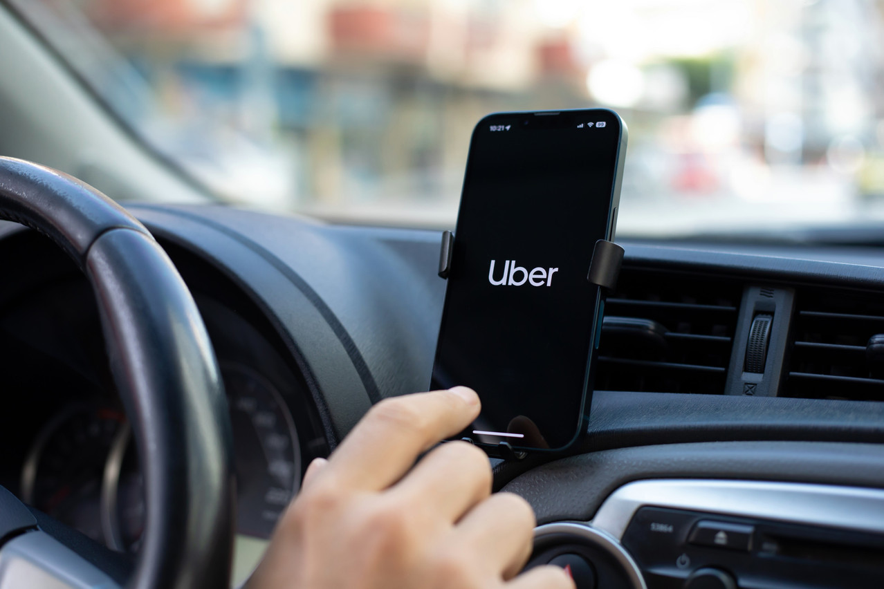 Uber entered Luxembourg in June 2024 via a partnership with Webtaxi and launched its meal delivery service a month later. Photo: Shutterstock