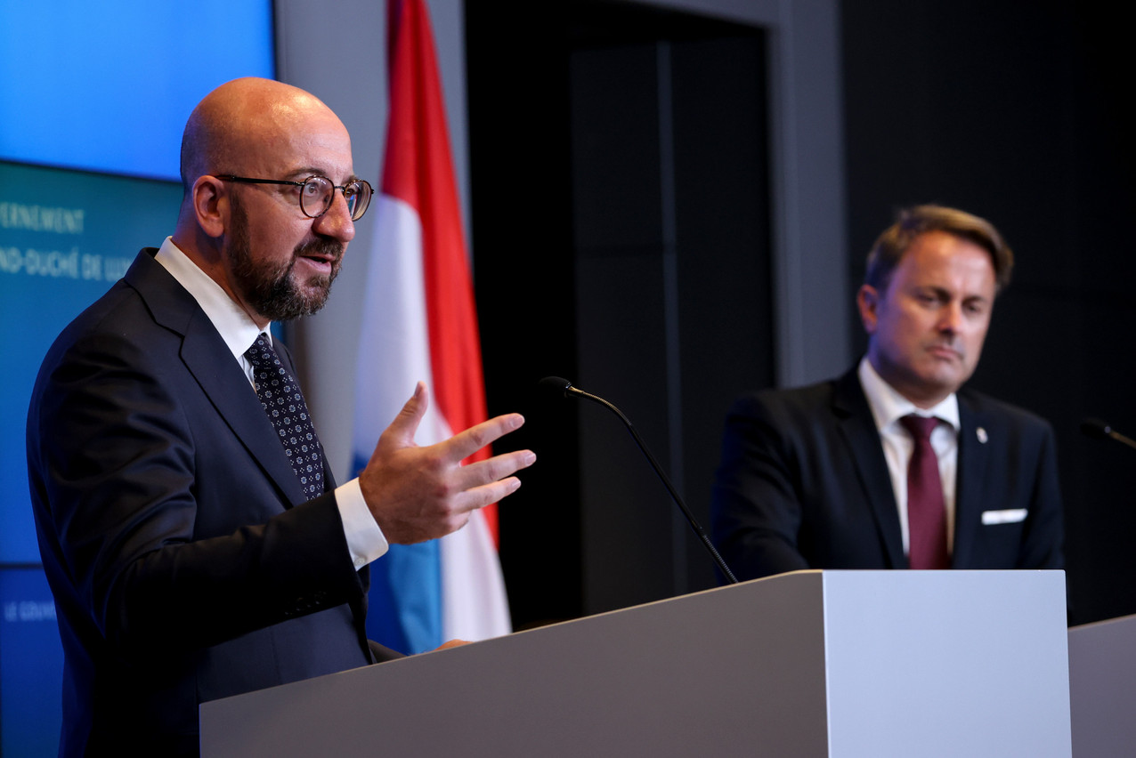 L’ancien Premier ministre belge était en visite de travail au Luxembourg jeudi 16 septembre. (Photo: UE)