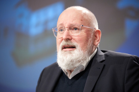 Le vice-président de la Commission, Frans Timmermans, est chargé du Green Deal et présentera le nouveau paquet de mesures. (Photo: EU/Claudio Centonze)