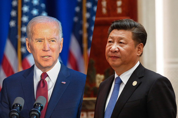 Un appel téléphonique au sommet est prévu ce vendredi entre les dirigeants américain et chinois au sujet de la guerre en Ukraine. (Photos: Shutterstock; Montage: Maison Moderne)