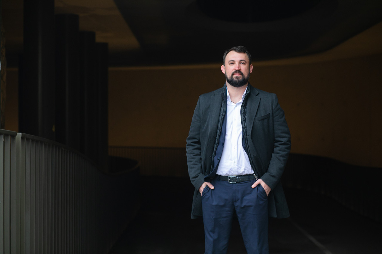 Nicolas Zharov is president of the non-profit organisation Lukraine. “Ukraine needs a united answer to the Russian aggression,” he told Delano during an interview in early February 2024. Archive photo: Matic Zorman/Maison Moderne (2023)