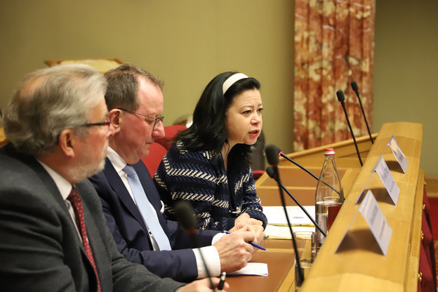 Médiateur depuis 2017, Claudia Monti intercède auprès des administrations afin de régler des situations qui peuvent avoir des conséquences graves pour les citoyens. (Photo: Chambre des députés)