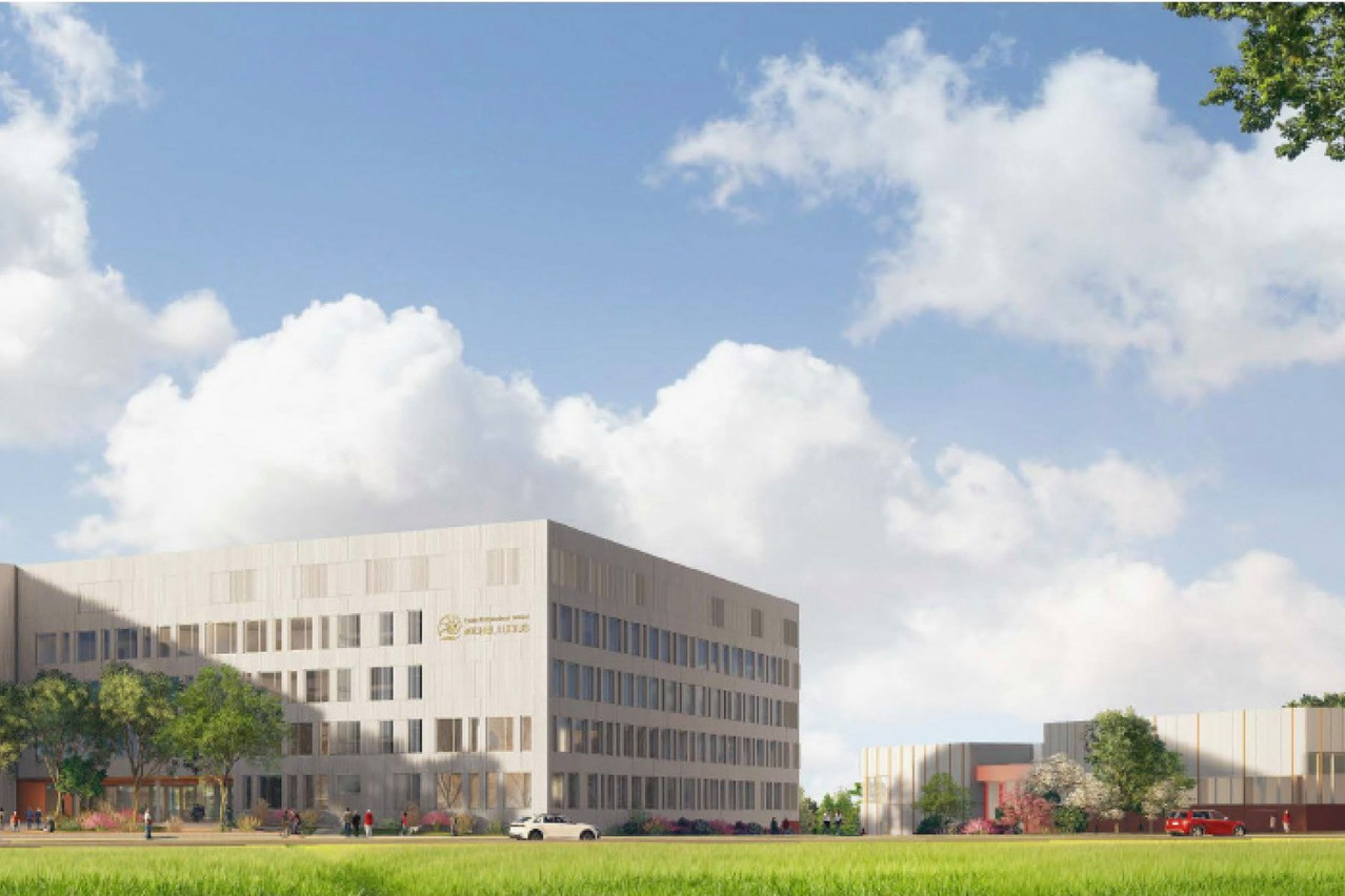 Le futur lycée devrait accueillir environ 1.800 élèves dès 2030.  (Photo: Administration des bâtiments publics, Witry&Witry – Search)