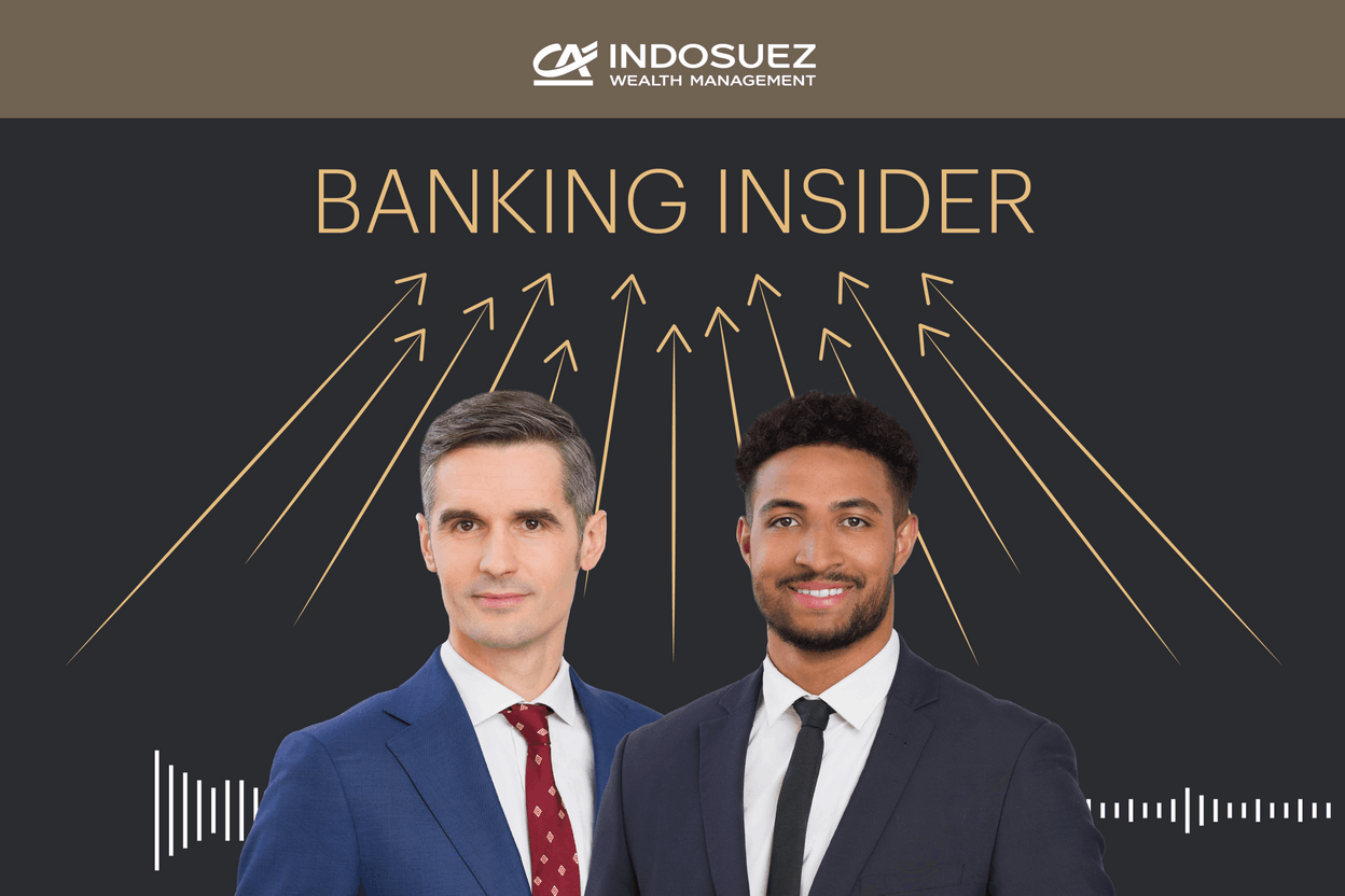 Aurélien Leroy, Head of Structured Products and Assa Okoroafor, Cross Assets Derivatives Structurer.  Maison Moderne