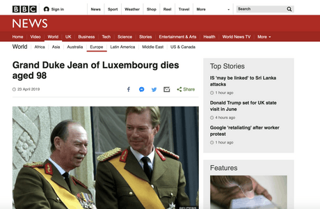 Plusieurs médias à l’international ont relayé la nouvelle mardi, dont la BBC. (Photo: capture d'écran/BBC)
