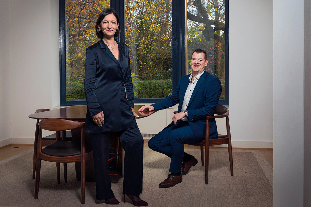 Au coeur du rapprochement entre Astrée Partner et Vanbreda, Sandra Miconi et Frédéric Vandendorpe consolident une nouvelle dynamique locale. Photo : Julian Henrion (Paperjam)