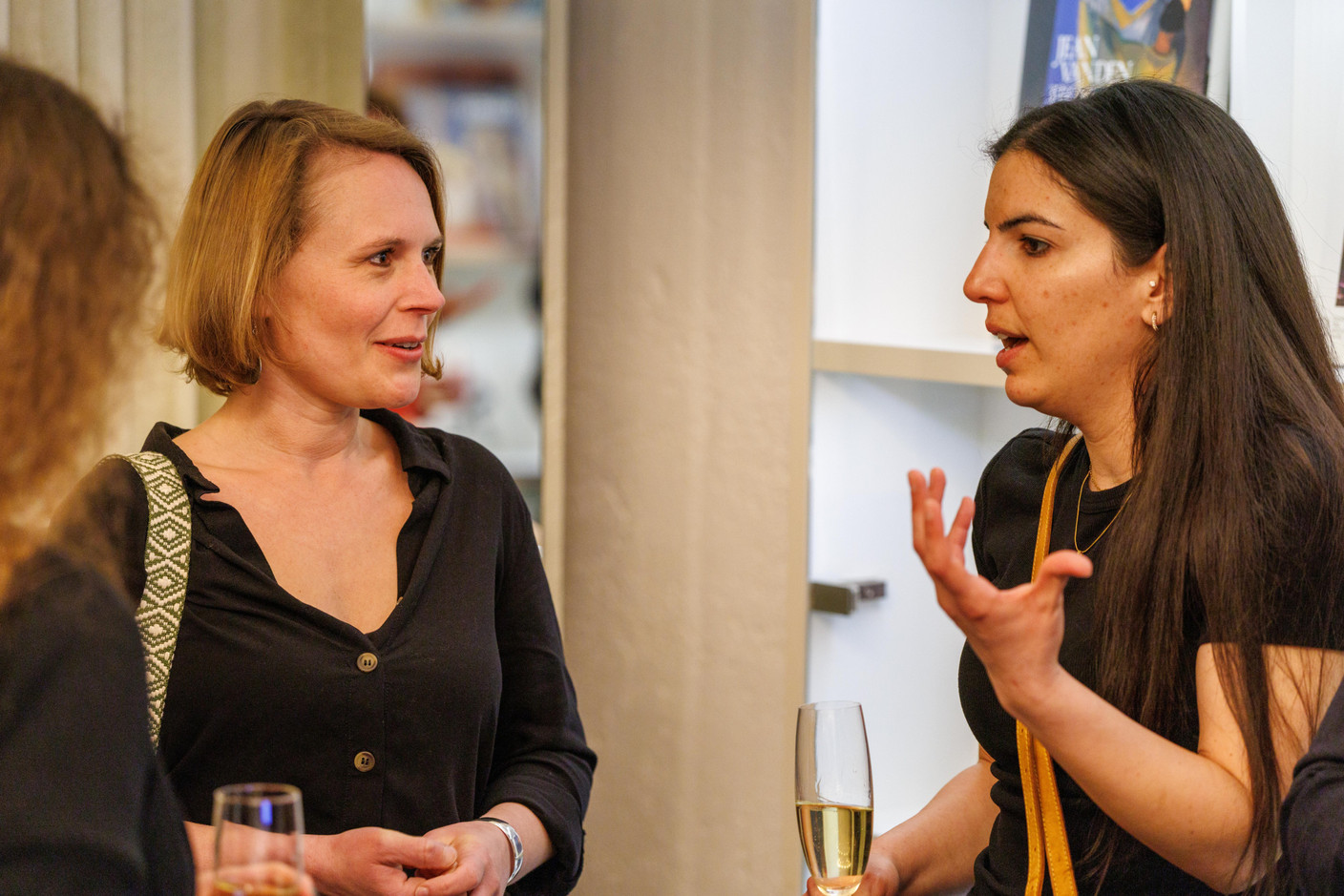 Céline Vandepitte (Noosphere) et Jo Fernandes (Occasiounsmaart). (Photo: Florian Talon/Studion Photography)