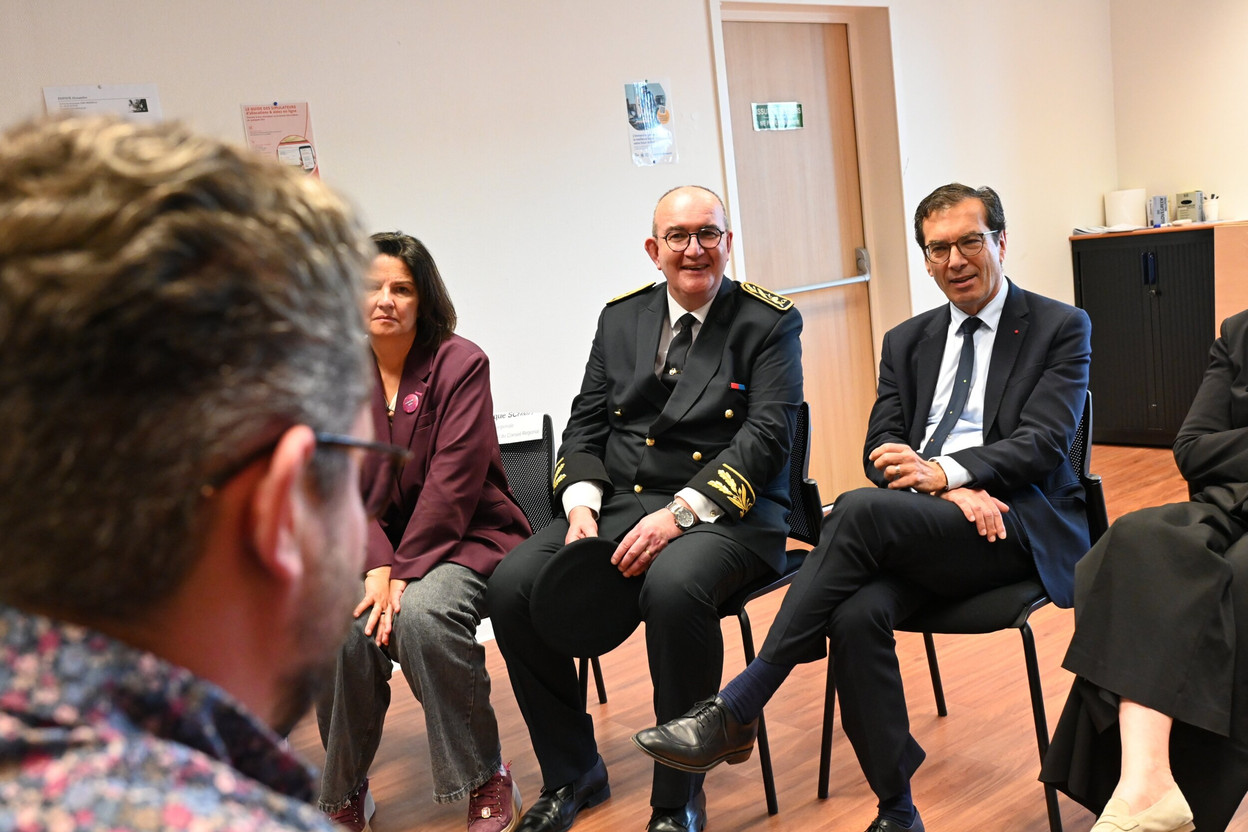 Jean-Pierre Farandou (right) stated that “at present, France is paying out nearly €860m in unemployment benefits to cross-border workers, even though contributions are paid in neighbouring countries.” This is an imbalance that we must rectify.” (Photo: Préfecture de la Moselle)