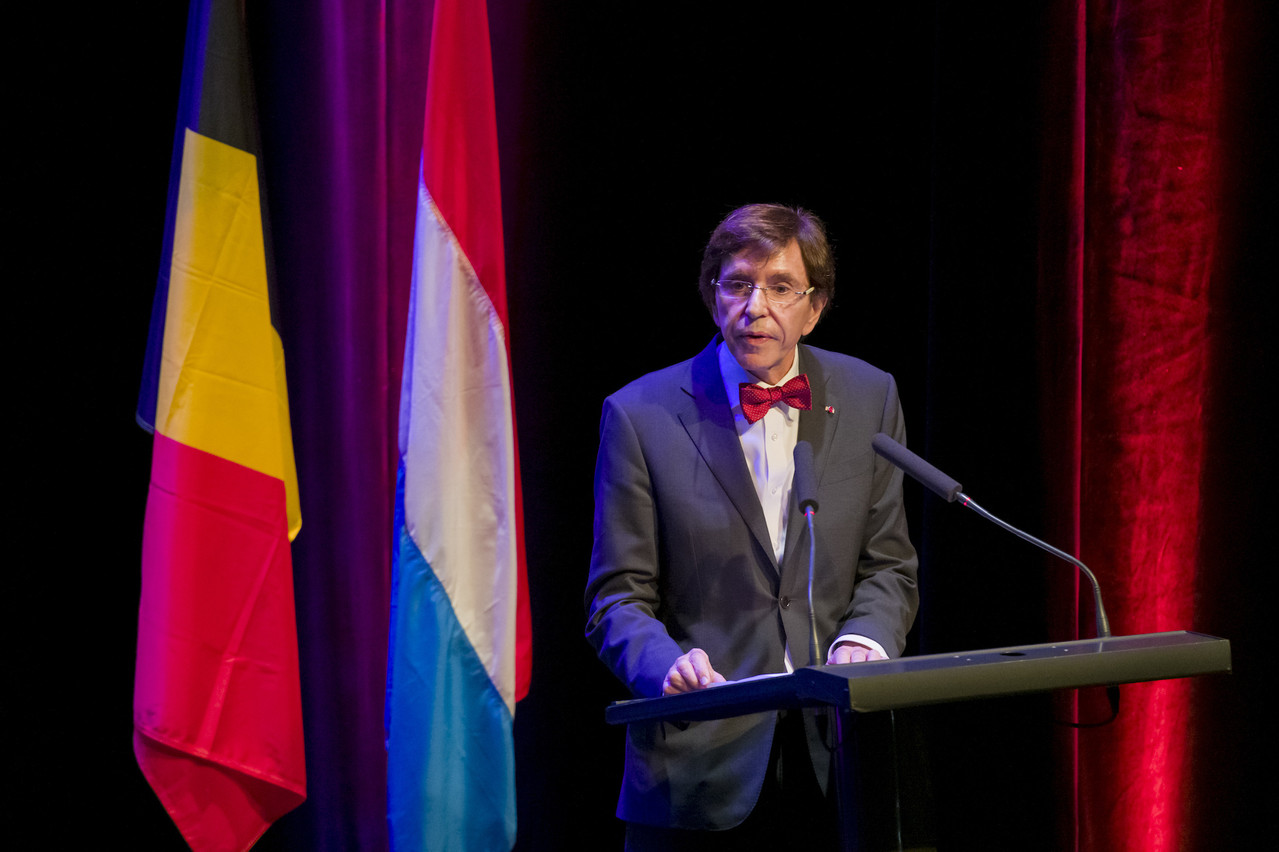 Elio Di Rupo: «Le Luxembourg et la Belgique doivent être des partenaires stables plus que jamais, car ayant des objectifs communs. Nous devons profiter des extraordinaires perspectives de développement du secteur spatial.» (Photo: SIP/Emmanuel Claude)