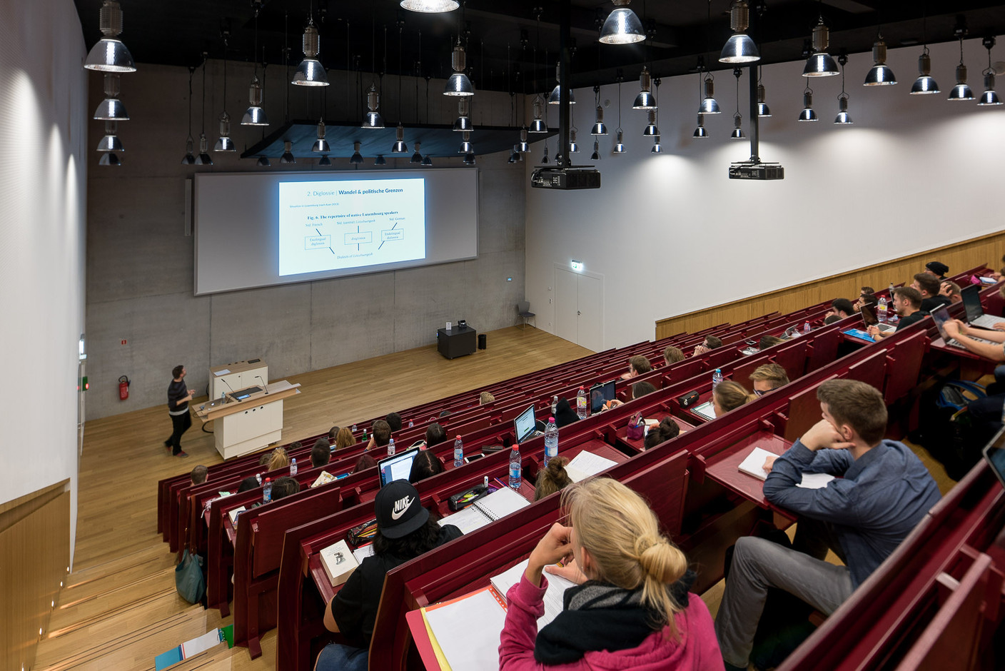 The University of Luxembourg dropped to 25th place in the latest edition of the THE young universities ranking, receiving its lowest score for teaching Library photo: Nader Ghavami